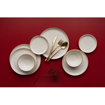 Dinner Set (16 Pieces) RGBSBLB16YS30GD Cream