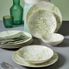 Dinner Set (18 Pieces) GBSATN18KY1R41864 Pistachio Green
White