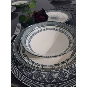Dinner Set (24 Pieces) GBSATN24KY4E43532 White
Anthracite
Black