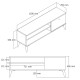 TV Stand Retro 1564 White