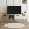 TV Stand Exxen - 1585 Oak
White