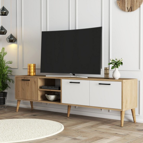TV Stand Exxen - 1585 Oak
White TV Stand Exxen - 1585 Oak
White