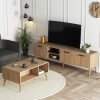 Living Room Furniture Set Set 1587-2076 Oak