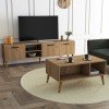 Living Room Furniture Set Set 1587-2076 Oak