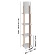 Floor Lamp Nora - White White Opviq Floor Lamp Nora - White White