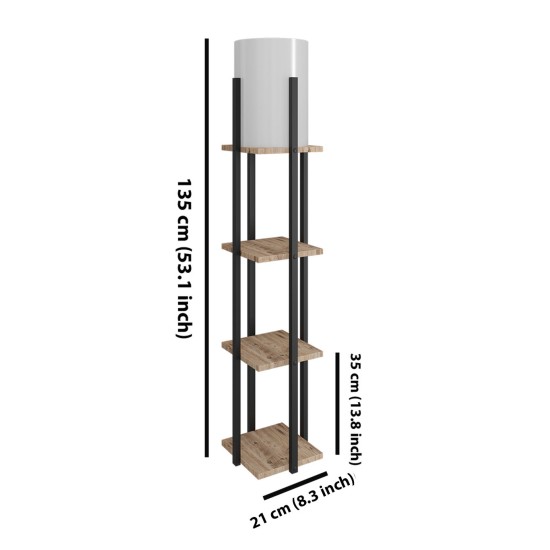 Opviq Floor Lamp Nora SRC Natural
Black