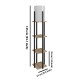 Opviq Floor Lamp Nora SRC Natural
Black