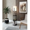 Opviq Floor Lamp Nora - Black Black