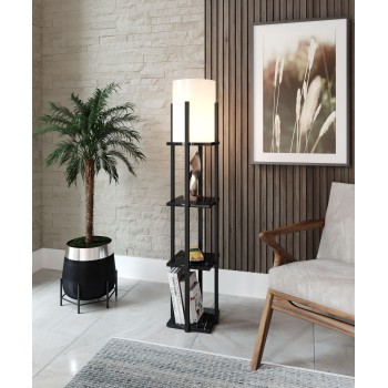 Floor Lamp Nora - Black Black