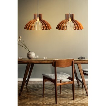 Μονόφωτο Φωτιστικό - 165 - Χρώμα Καρυδί