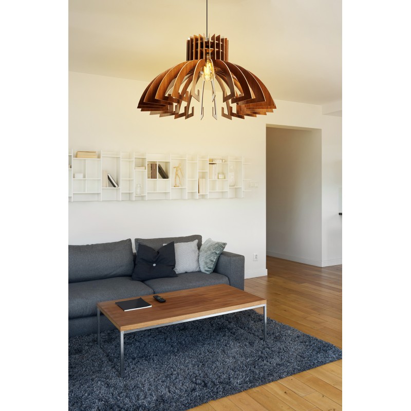 Μονόφωτο Φωτιστικό - 165 - Χρώμα Καρυδί