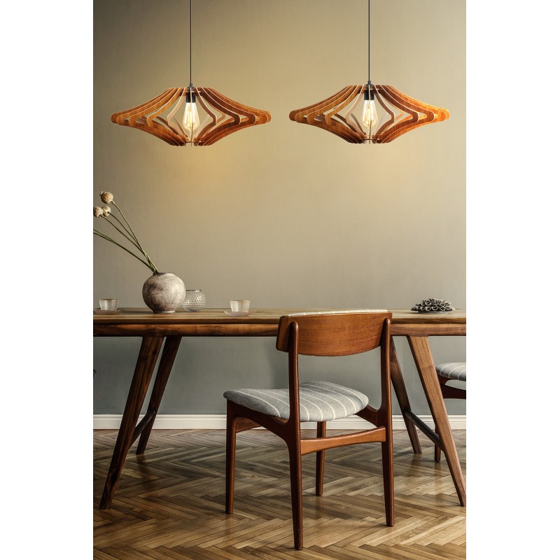 Φωτιστικό Οροφής Μονόφωτο - 171 - Χρώμα Καρυδί