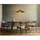 Opviq Chandelier 159-T Walnut