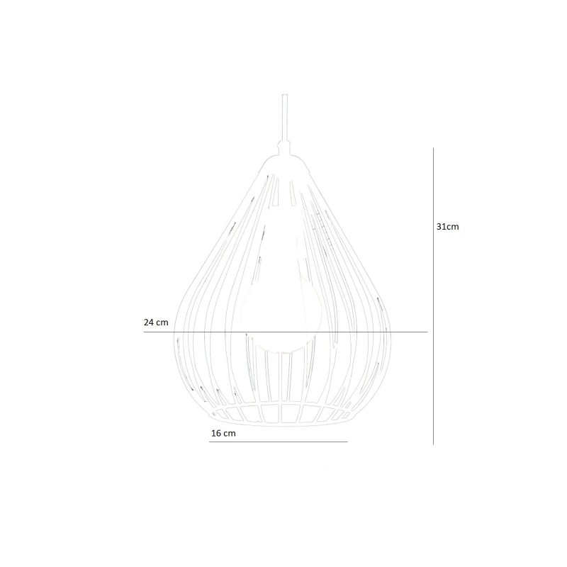 Opviq Chandelier 205-AS Black