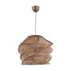 Opviq Chandelier Ruche Camel
