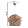 Opviq Chandelier Ruche Camel