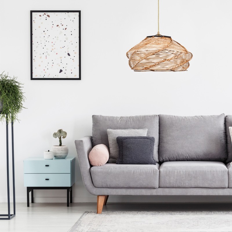 Opviq Chandelier Ovale Camel