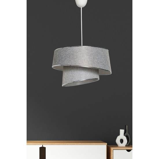 Opviq Chandelier Barette - Silver, Grey Grey
Silver