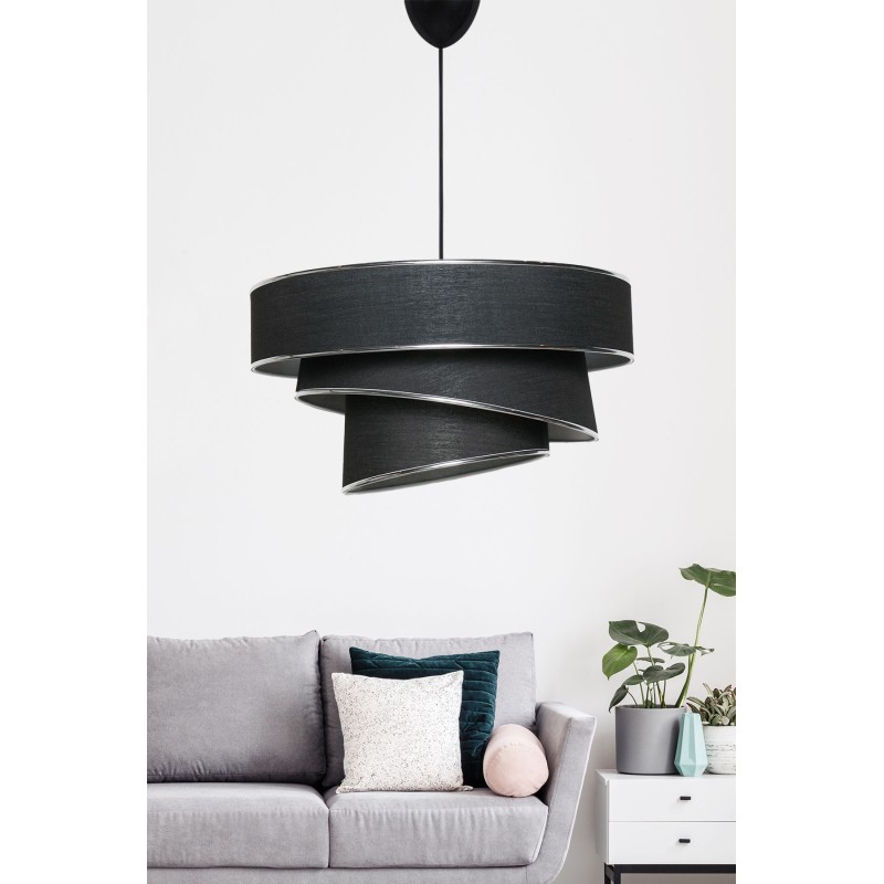 Opviq Chandelier Couper - Black, Silver Black
Silver