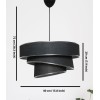 Opviq Chandelier Couper - Black, Silver Black
Silver
