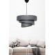 Opviq Chandelier Couper - Anthracite, Silver Anthracite
Silver