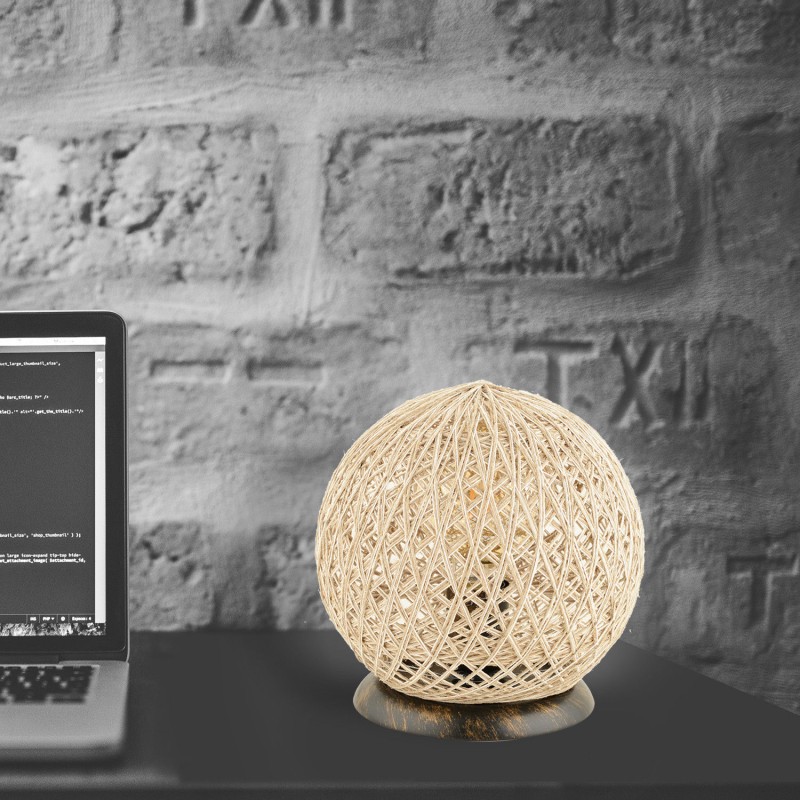 Opviq Table Lamp Balle - Ecru Ecru