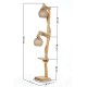 Opviq Floor Lamp Arboretum Natural
