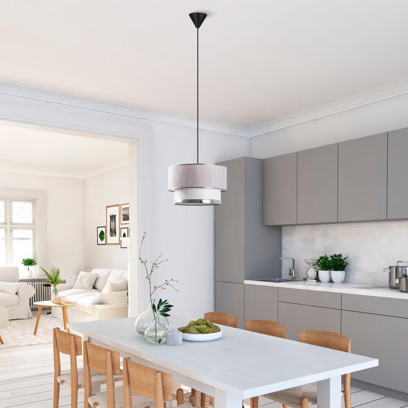 Opviq Chandelier Cake - Light Grey, Silver Grey
Silver