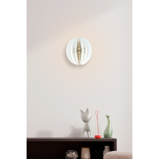 Wall Lamp 208-SB White Opviq Wall Lamp 208-SB White