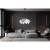 Chandelier Peony Hazeran - Grey, White Grey
White