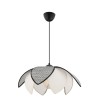 Chandelier Peony Hazeran - Grey, White Grey
White