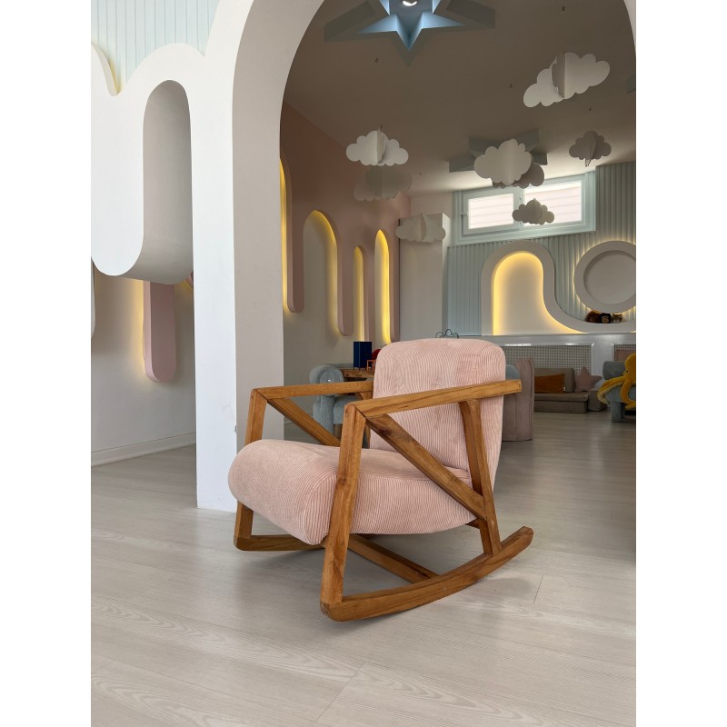 Wing Chair NiniMini - Pink Pink