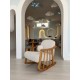 Wing Chair Kleamini - Whte White Atelier del Sofa Wing Chair Kleamini - Whte White