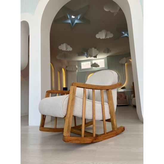 Wing Chair Kleamini - Whte White Atelier del Sofa Wing Chair Kleamini - Whte White