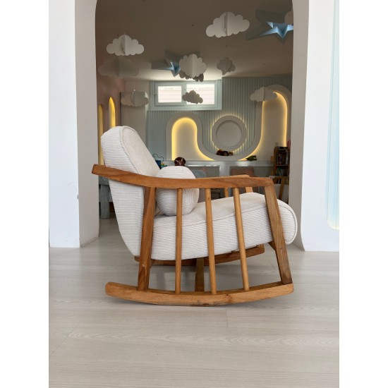 Wing Chair Kleamini - Whte White Atelier del Sofa Wing Chair Kleamini - Whte White