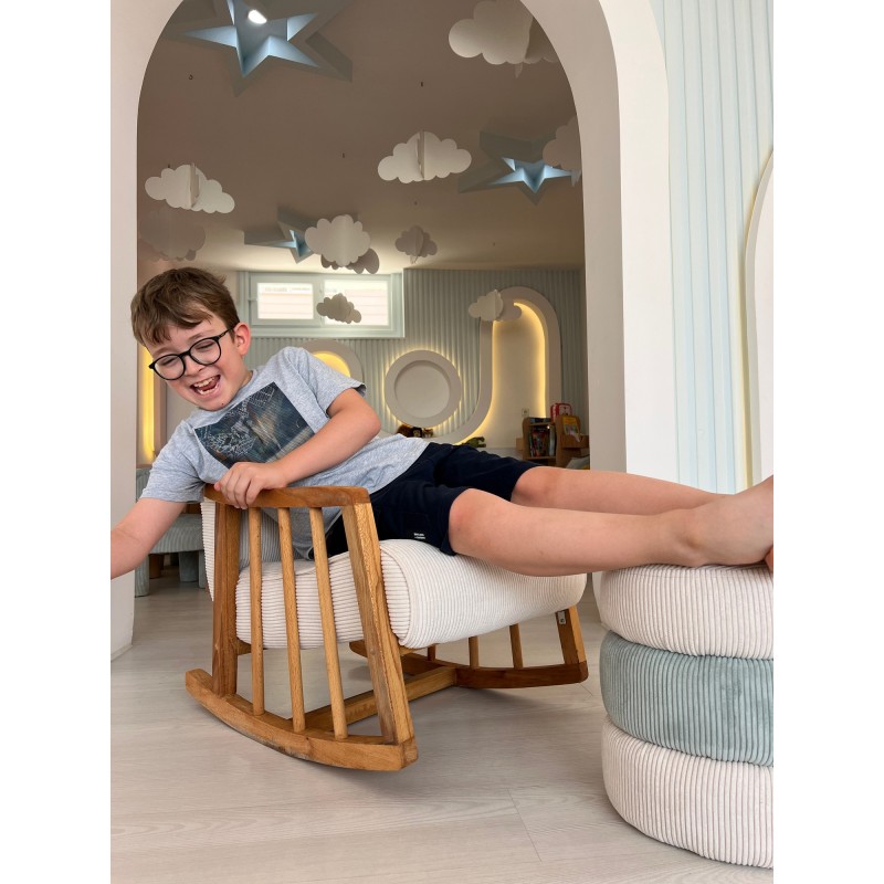 Atelier del Sofa Wing Chair Kleamini - Whte White