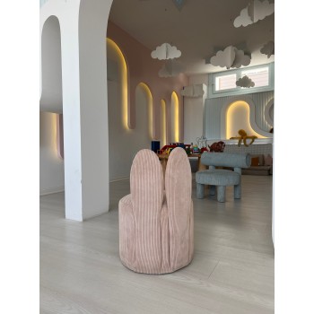 Wing Chair Bunny - Pink Pink