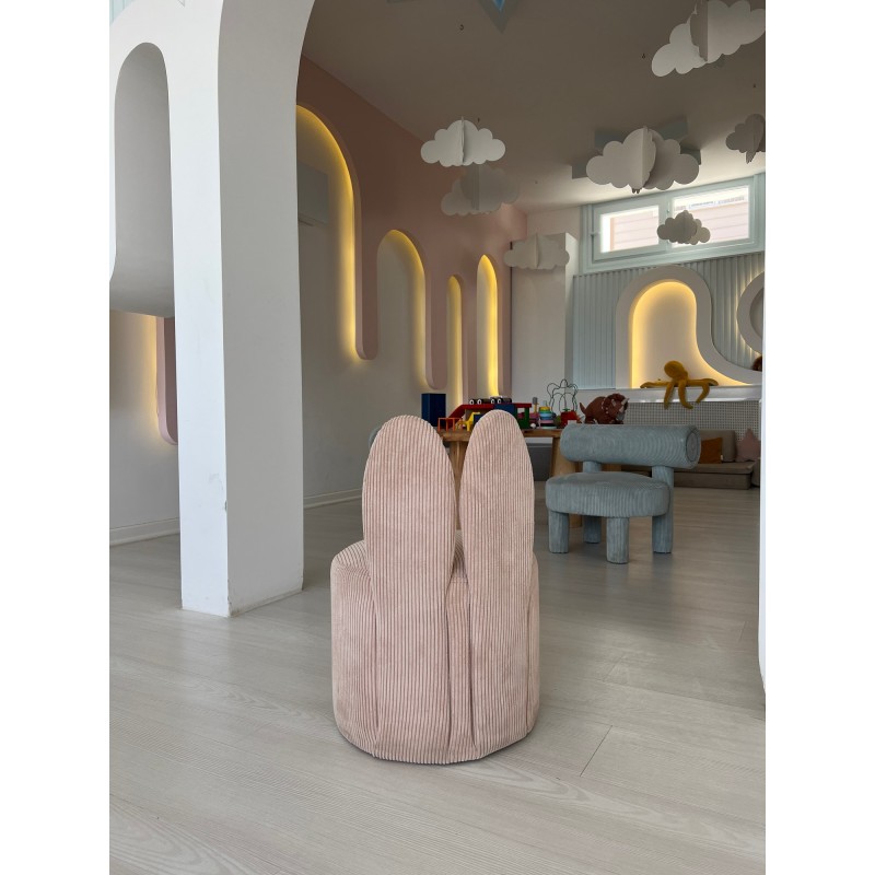 Wing Chair Bunny - Pink Pink