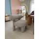Wing Chair Dino - Puantiye Black
White Wing Chair Dino - Puantiye Black
White