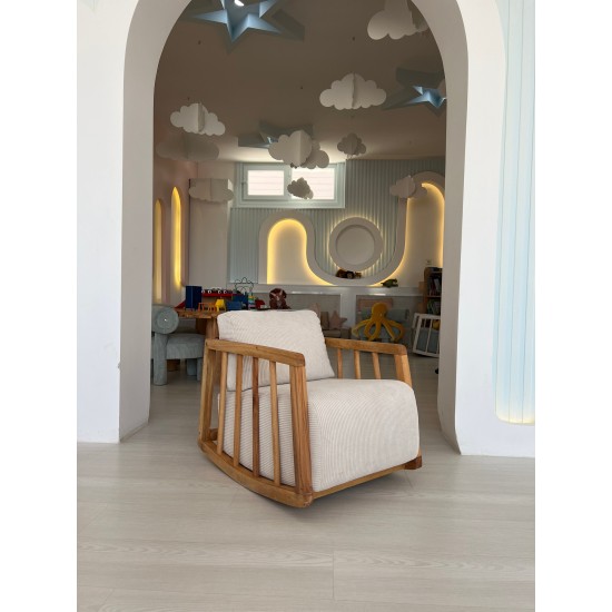 Atelier del Sofa Wing Chair Kidi - White White
