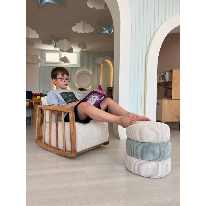 Atelier del Sofa Wing Chair Kidi - White White