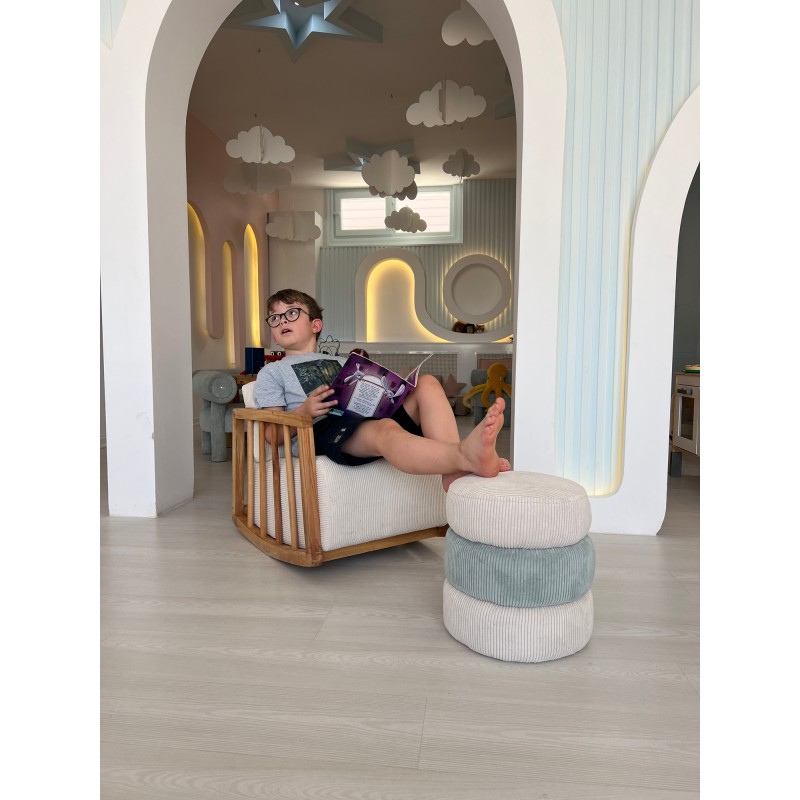 Atelier del Sofa Wing Chair Kidi - White White