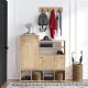 Shoe Cabinet Wess Oak Shoe Cabinet Wess Oak