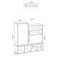 Shoe Cabinet Wess Oak Shoe Cabinet Wess Oak