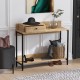 Κονσόλα- - Alix - Χρώμα Δρυς Saphire - 100x35x87εκ Κονσόλα- - Alix - Χρώμα Δρυς Saphire - 100x35x87εκ
