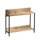 Κονσόλα- - Alix - Χρώμα Δρυς Saphire - 100x35x87εκ Κονσόλα- - Alix - Χρώμα Δρυς Saphire - 100x35x87εκ