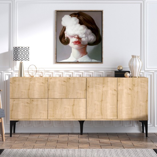 Console Laika - Sapphire Oak Sapphire Oak Console Laika - Sapphire Oak Sapphire Oak