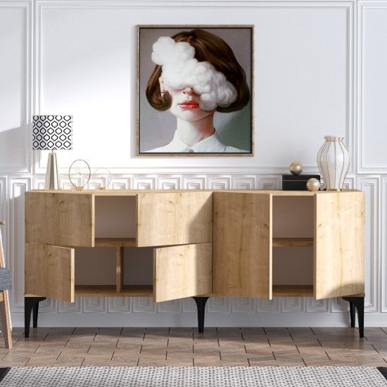 Console Laika - Sapphire Oak Sapphire Oak Console Laika - Sapphire Oak Sapphire Oak