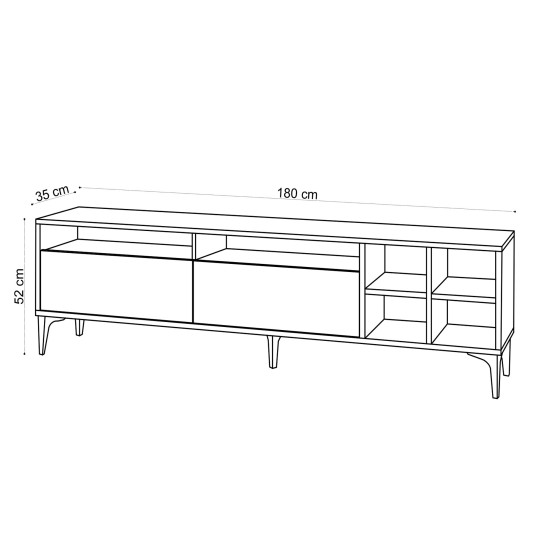 TV Stand Eva Oak TV Stand Eva Oak