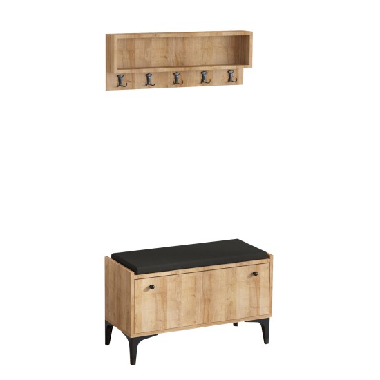 Shoe Cabinet Lena Oak Shoe Cabinet Lena Oak